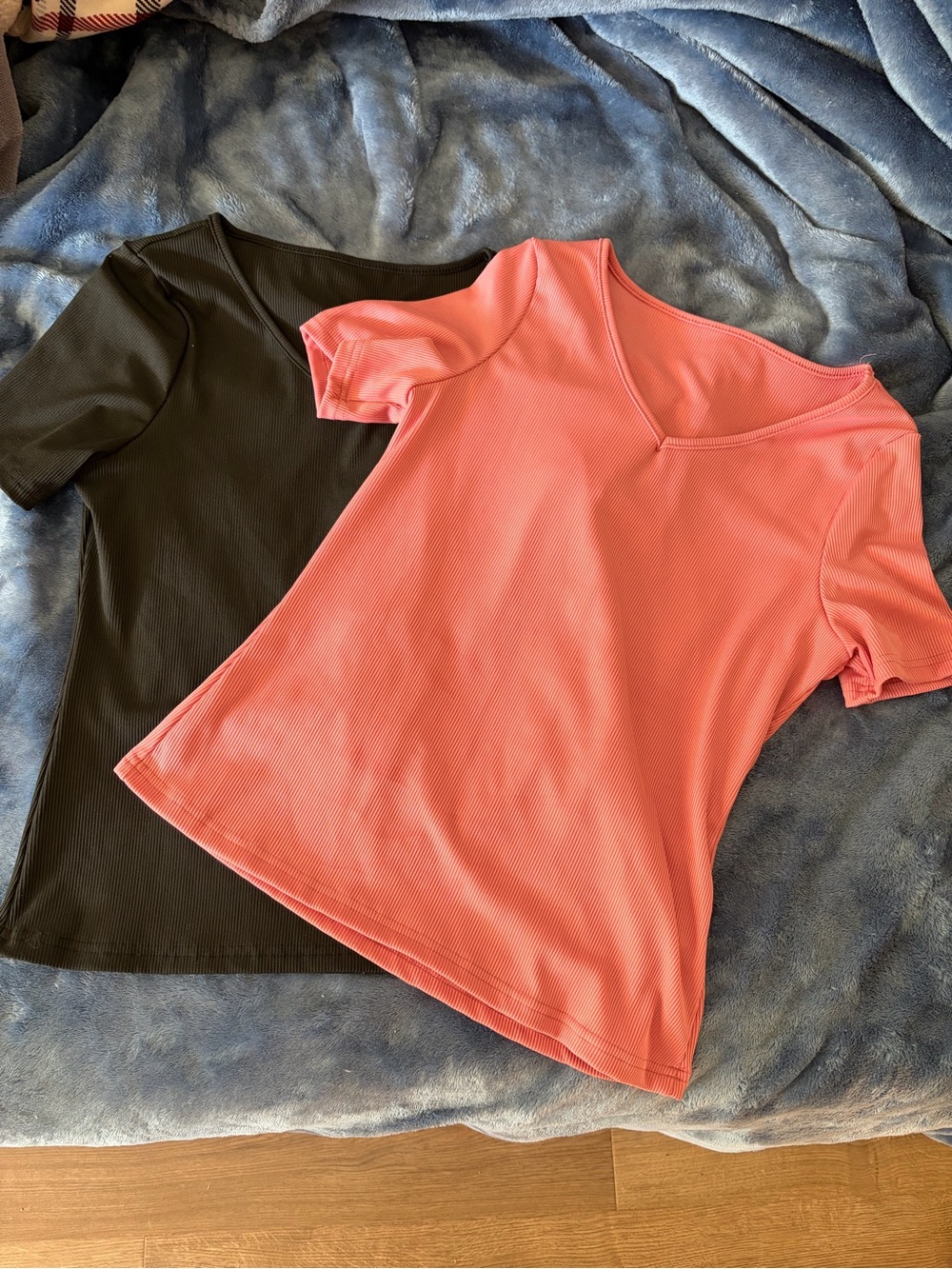 Athletic ribbed t shirts
